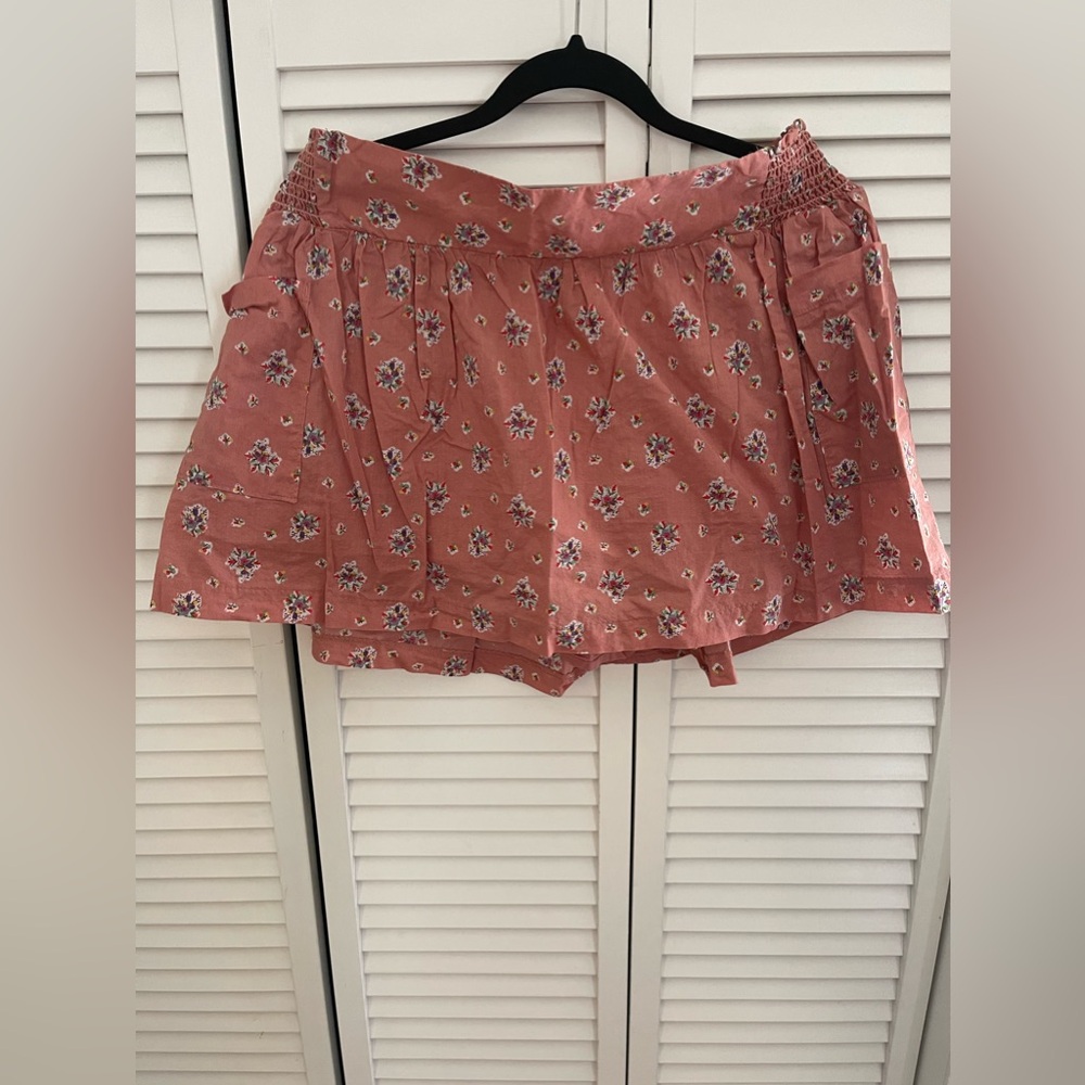 Aerie Floral Mini Skirt
